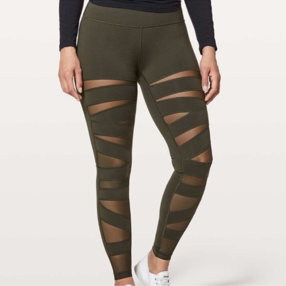 Lululemon | Wunder Under Pant (Hi-Rise) Tech Mesh - Size 4.